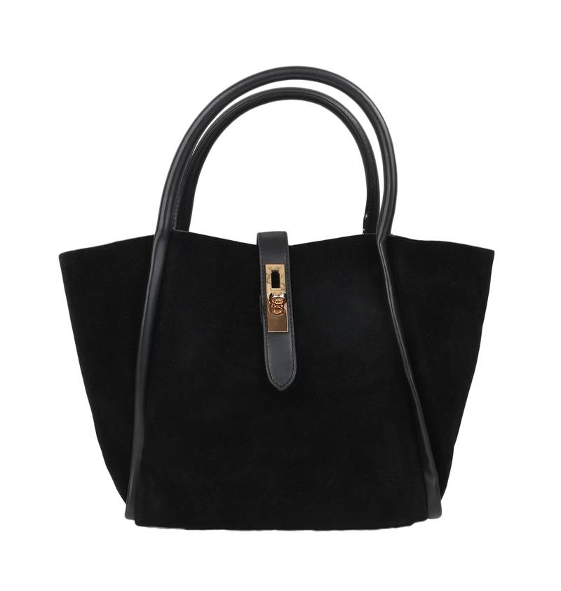 Buy Black plain handbags Online