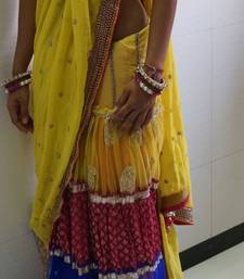 Buy Ghagra cum saree georgette-saree online, Buy georgette-sarees online