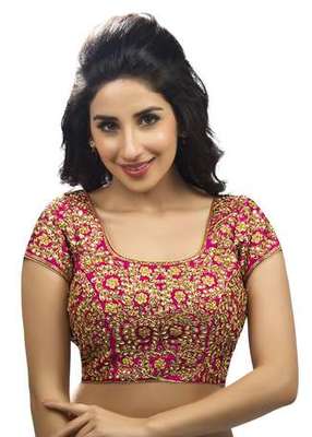 kundan work blouse online shopping